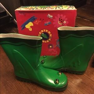 Vintage Western Chief Frog Rain Boots